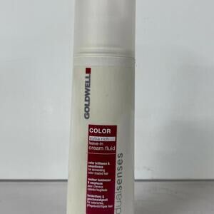 Goldwell Dual Senses Color Extra Rich Leave-In Cream Fluid 5oz 150ml  new no cap
